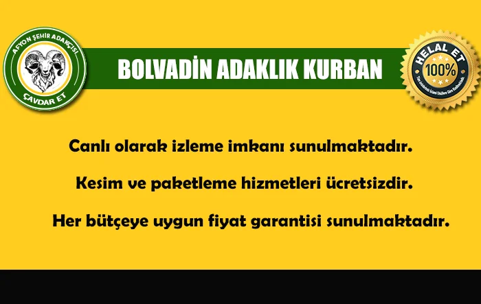 Bolvadin Adaklık Kurban