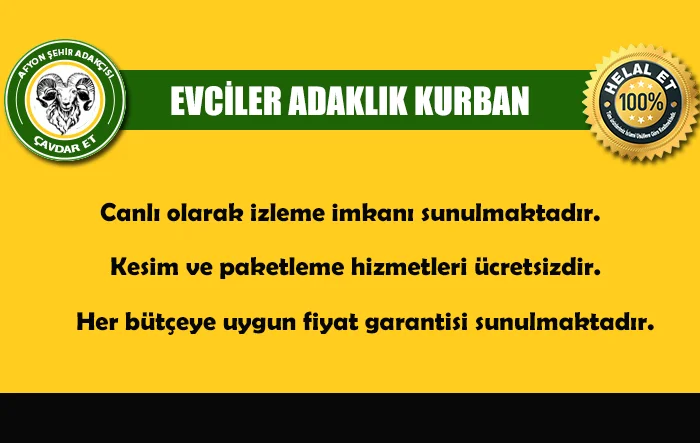 Evciler‎ Adaklık Kurban