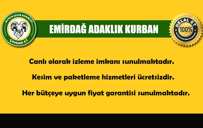 Emirdağ‎ Adaklık Kurban